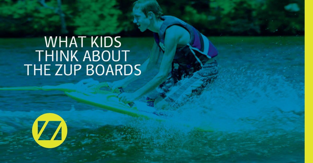 We Love Seeing Kids Get Up On Our Boards! ZUP Boards