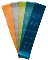 Resistance Exercise Bands, 10" x 2", Set of 8 Accessories ZUP Boards