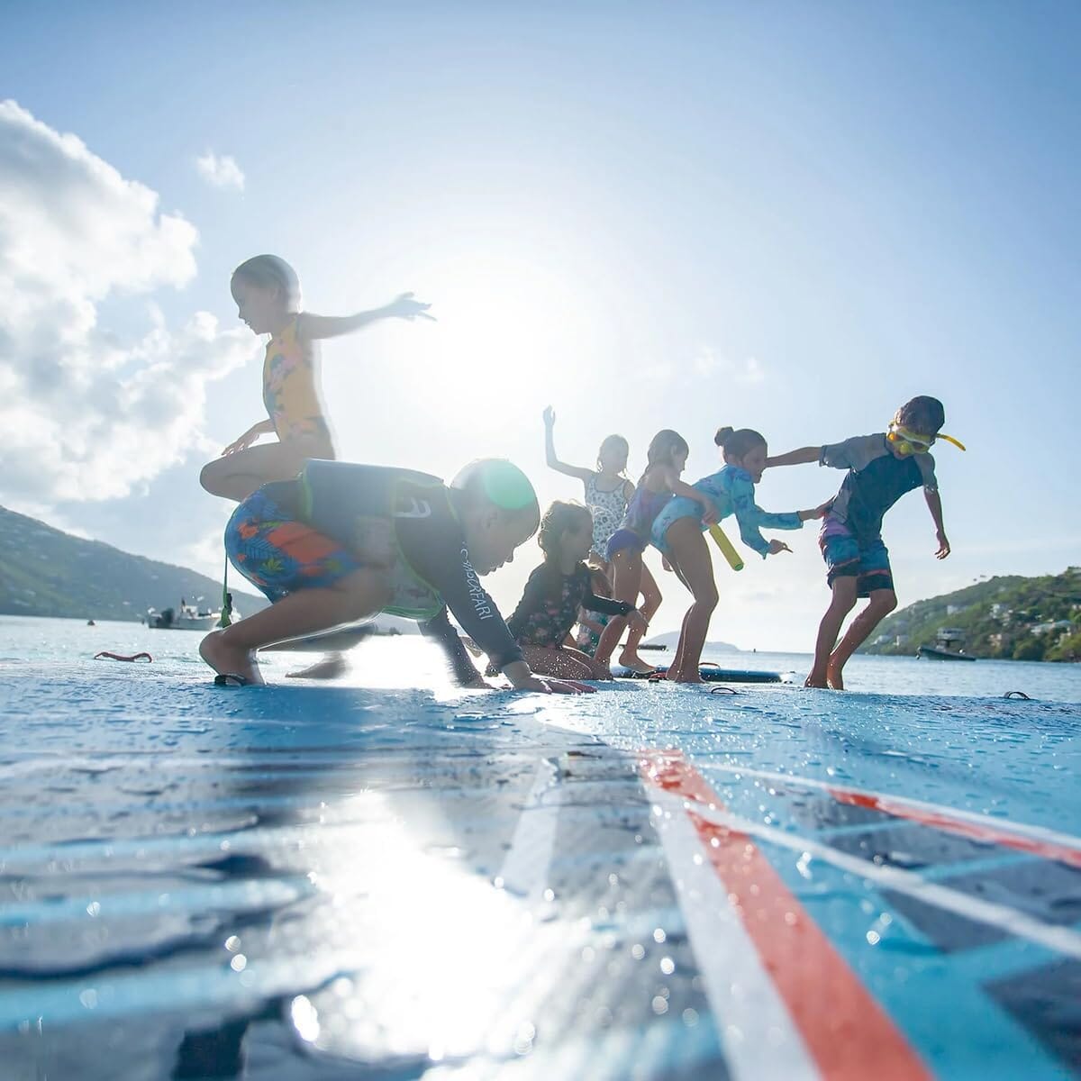 Trapezoid Inflatable Dropstitch Mat – ZUP Boards