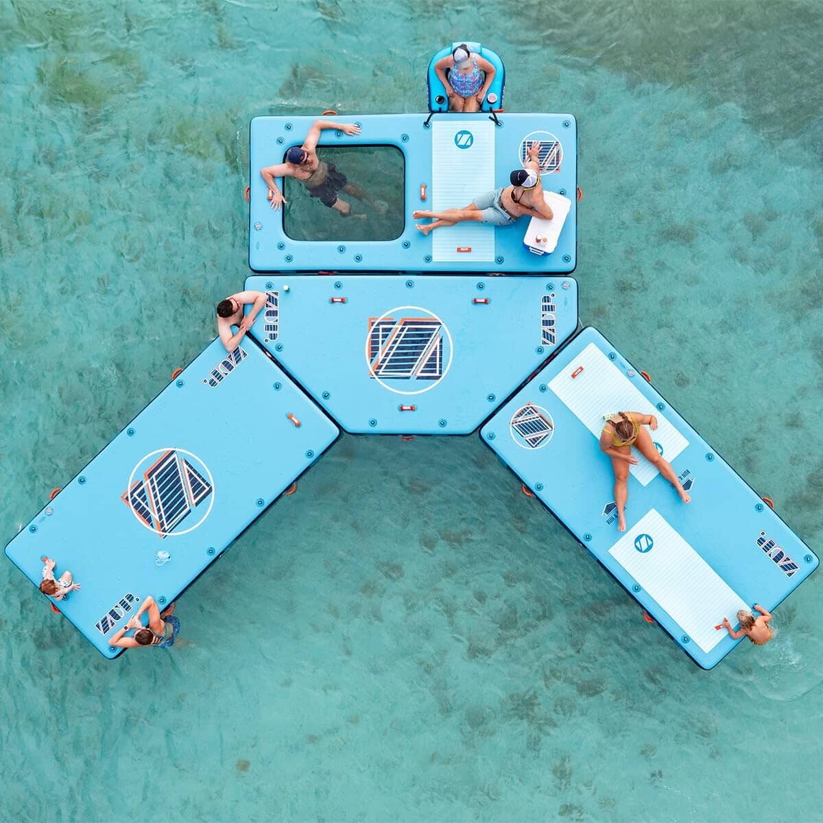 Trapezoid Inflatable Dropstitch Mat – ZUP Boards