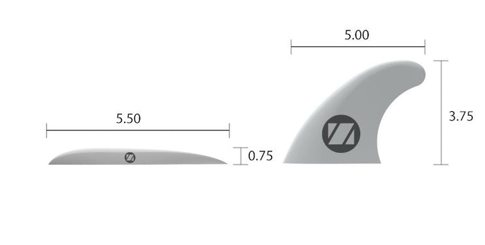 DoMore Large Fin Set – ZUP Boards
