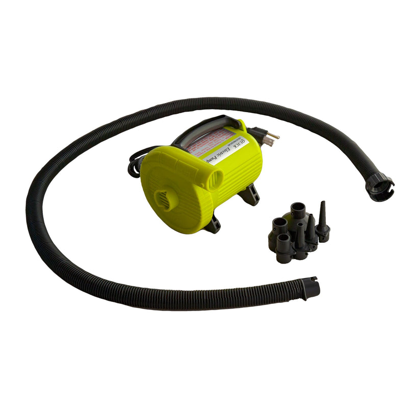 110V Turbo Tube Pump w/ Adapters Accessories ZUP Lime Yellow 