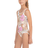 Retro Floral Kids Swimsuit ZUP Boards 