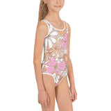 Retro Floral Kids Swimsuit ZUP Boards 