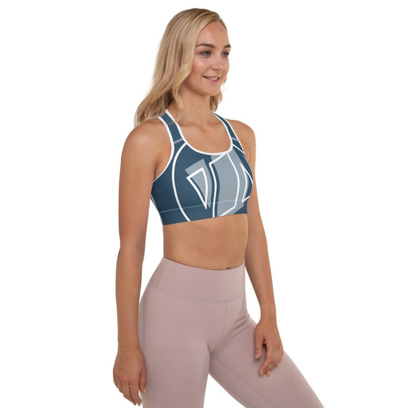 New New ZUP Teal Padded Sports Bra ZUP Boards 