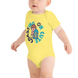 Coasting on Cute Onesie ZUP Boards Yellow 3-6m 