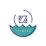 ZUPWAKE Wave Sticker ZUP Boards 4″×4″ 