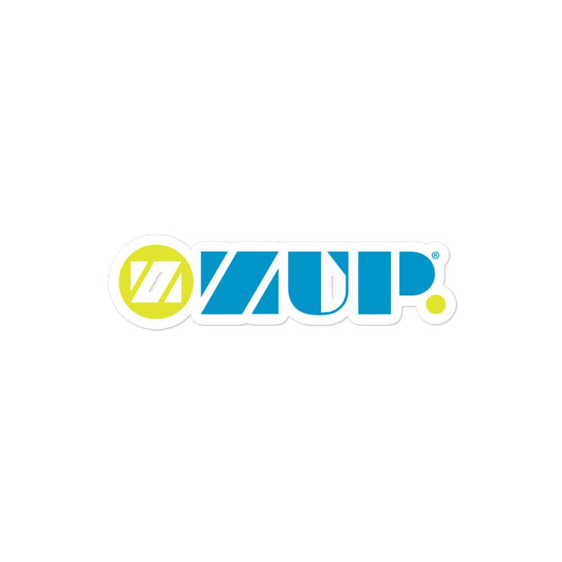 The Original ZUP Sticker ZUP Boards 4″×4″ 