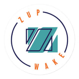 ZUPWAKE Logo Sticker ZUP Boards 5.5″×5.5″ 
