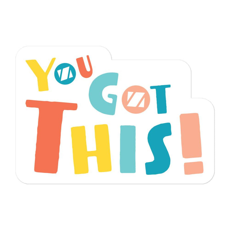 YouGotThis! Sticker ZUP Boards 5.5″×5.5″ 