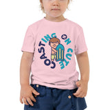 Coasting on Cute Toddler Tee ZUP Boards Pink 2T 