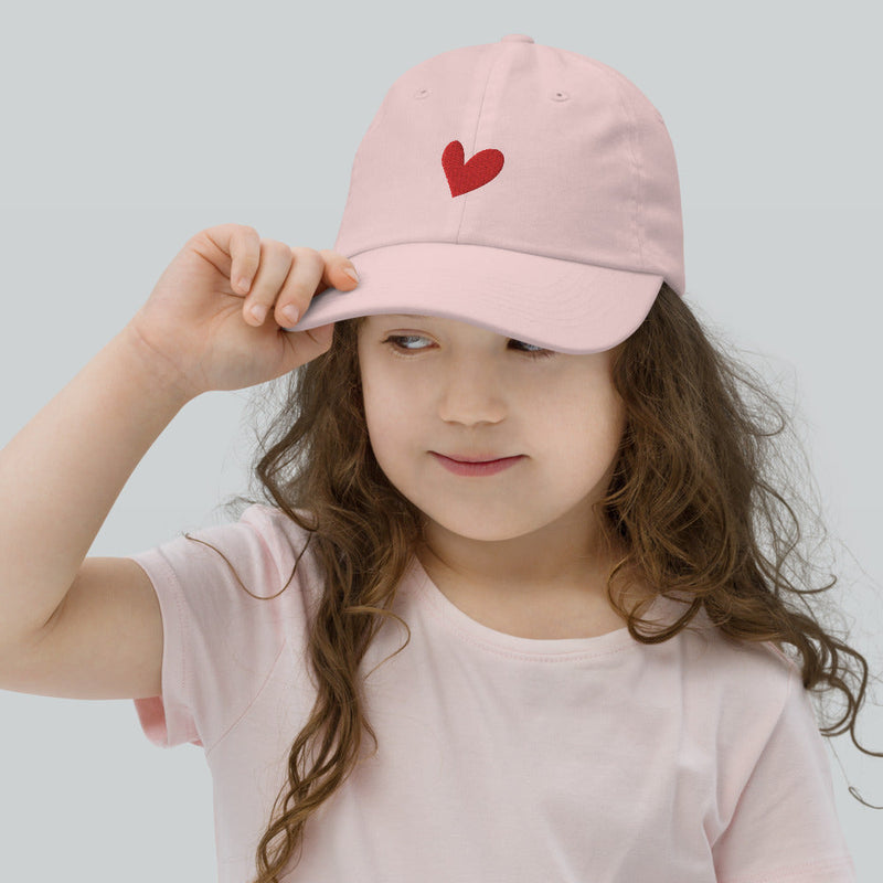 Heart Youth Hat ZUP Boards Light Pink 