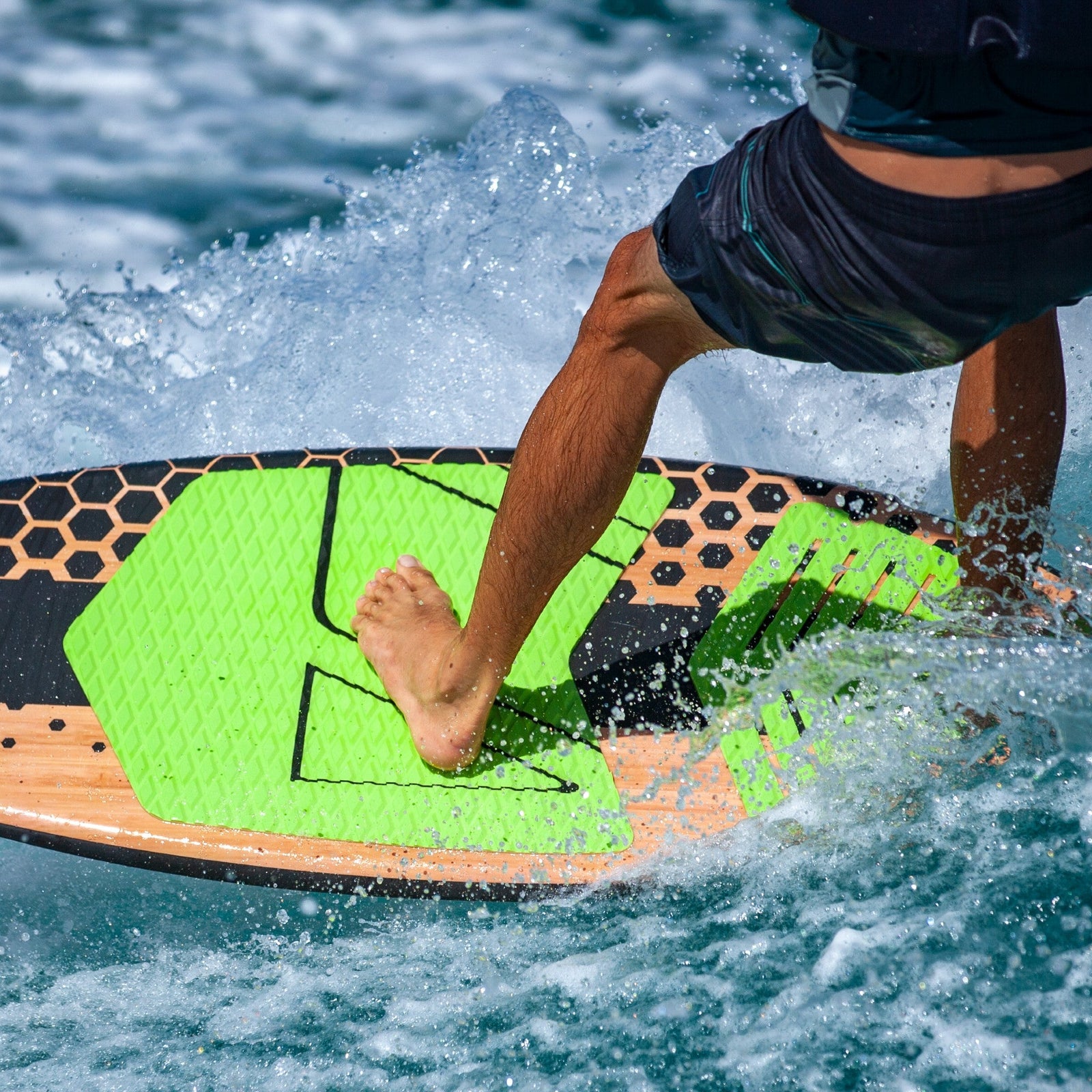 サーフィン・ボディボード Wake Surf Board VERIAL-TRIFECTA 2021 Hyperlite Varial Trifecta Wakesurf Board | WakeMAKERS